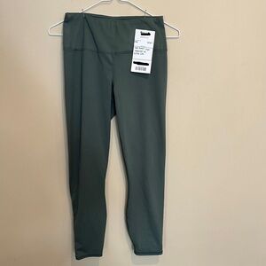 Olive Green Active Life Capri Leggings